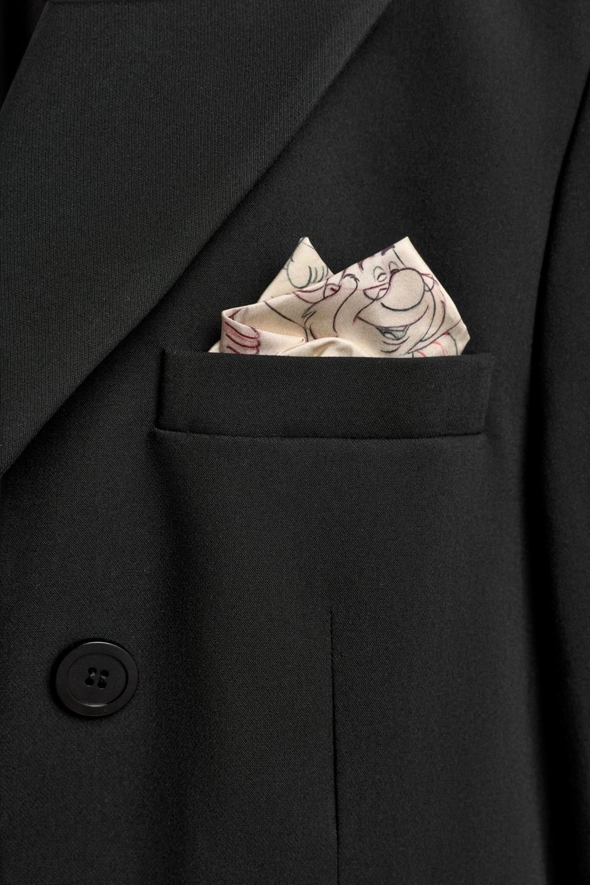 자라 더블브레스트 롱 블레이저 X 해리 램버트 1255/897 BLACK - 상세 이미지 5