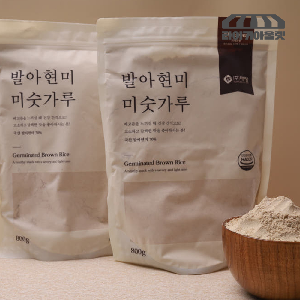 국산 볶은 발아 현미 미숫가루 고소한 식사대용 선식 4팩 - 상세 이미지 3