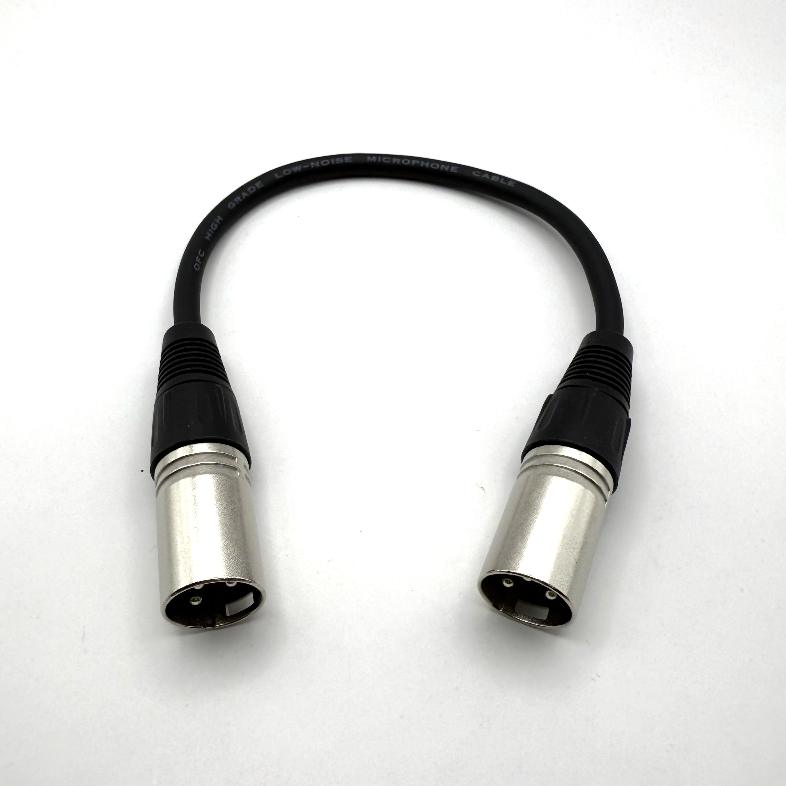 XLR 수 수 30cm 케이블 캐논잭 젠더 단자 짧은 마이크 스피커 오인페 연결 - 상세 이미지 3