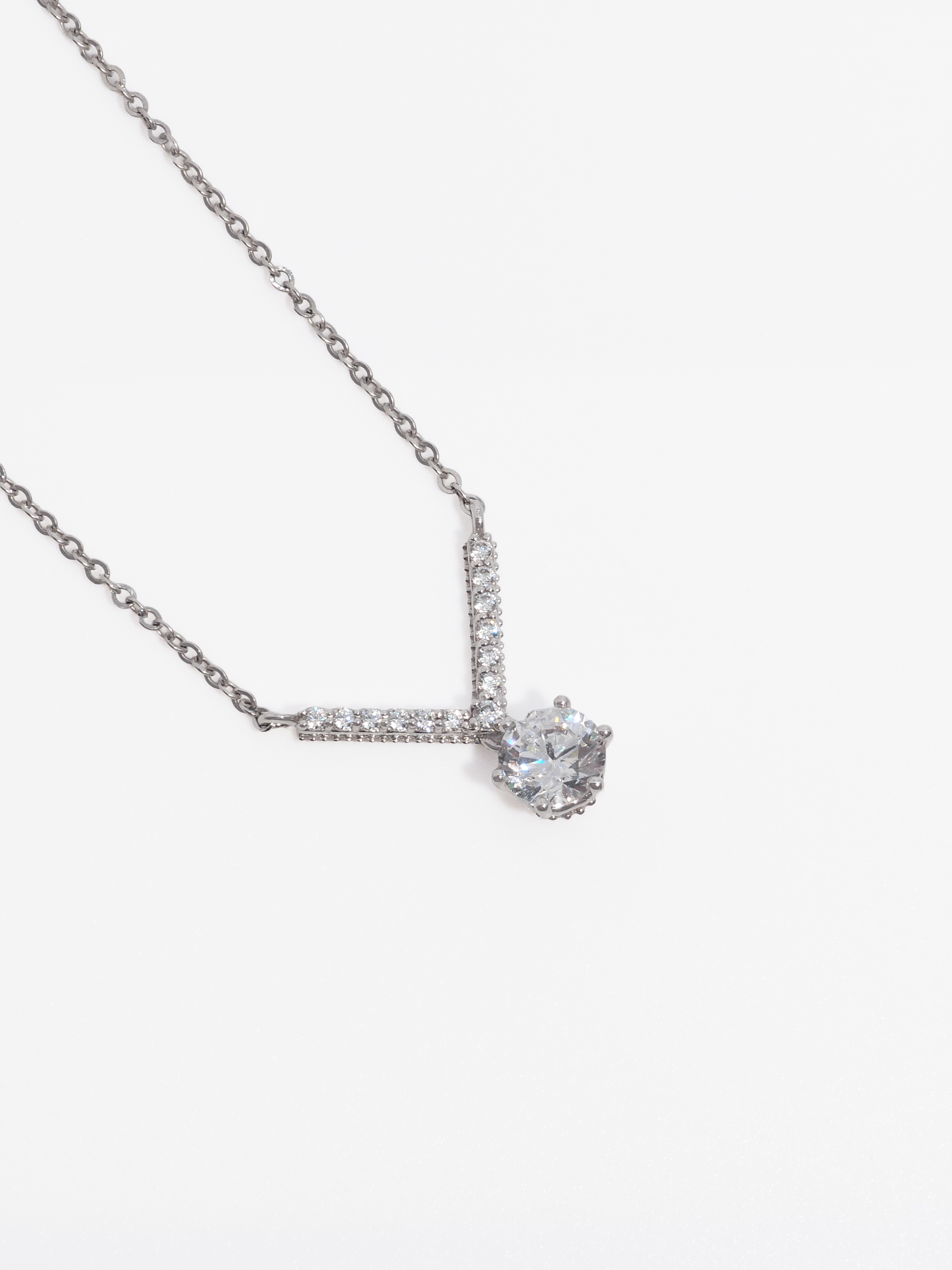 랩다이아 목걸이 드레시 IGI 랩다이아몬드 D컬러 14k 18k - 상세 이미지 2