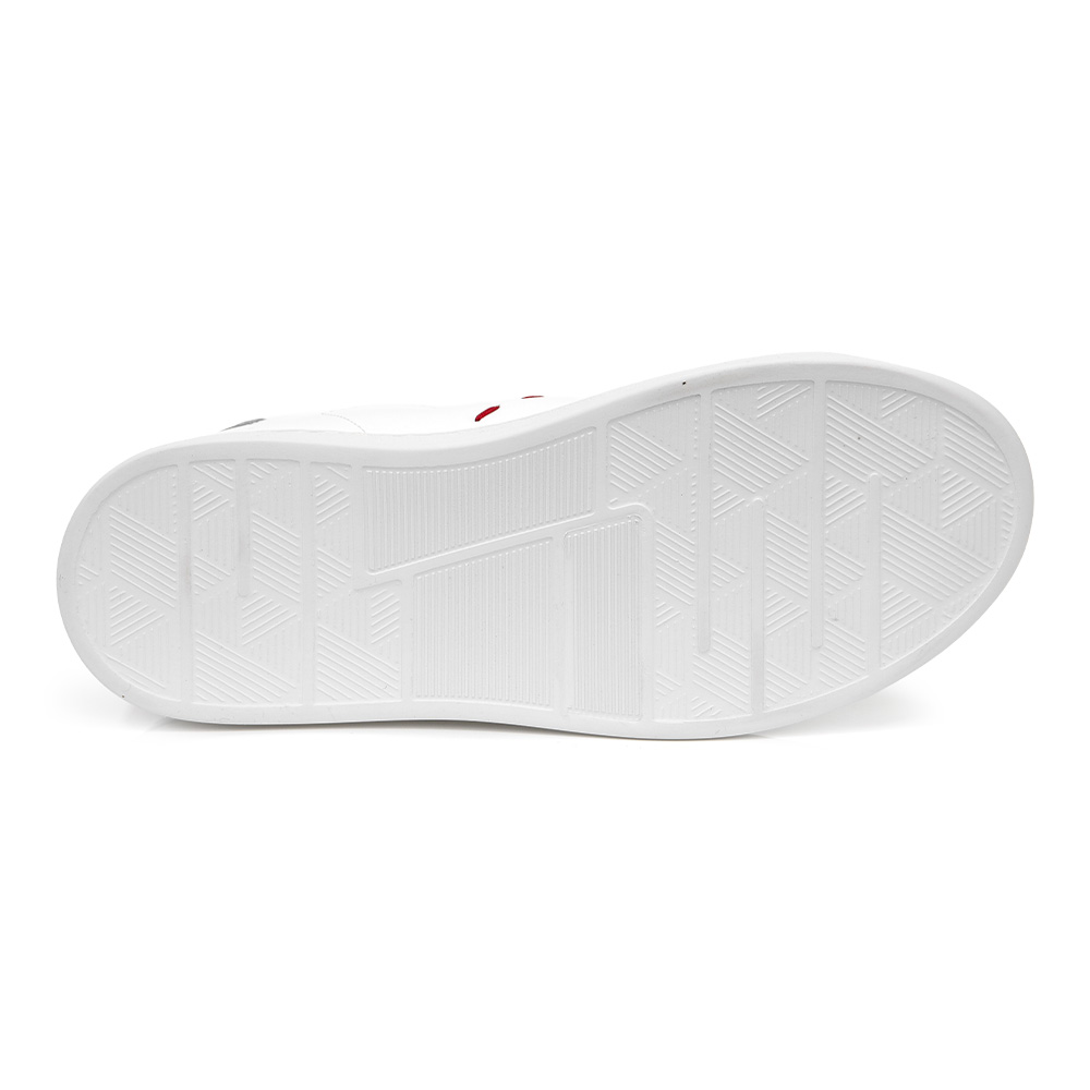 [아벨리] 키톤 스티치 디테일 스니커즈 USS0001 XC100601 BIANCO (2023 F/W) - 상세 이미지 5