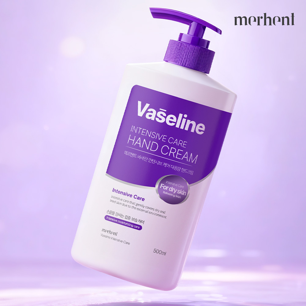 1+1 메르헨트 인텐시브 대용량 바세린 핸드크림 500ml 핸드로션 퍼퓸 고보습 향좋은