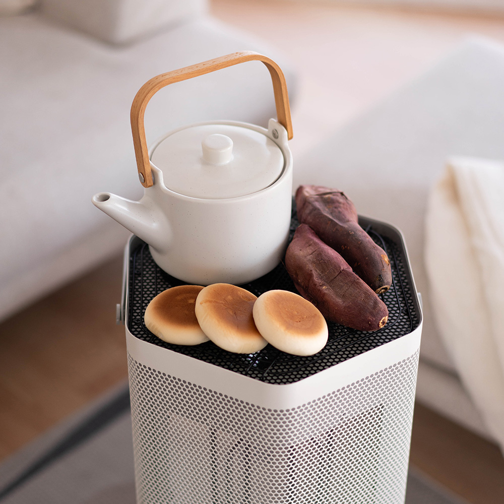 리큅 칠방난로 전기히터 카본 가정용 사무실 난방기 스토브 온열기 7면