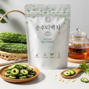 순수한집 국산 여주차 티백 50개입 맛있게 먹은 솔직 후기 - 상품 이미지 2
