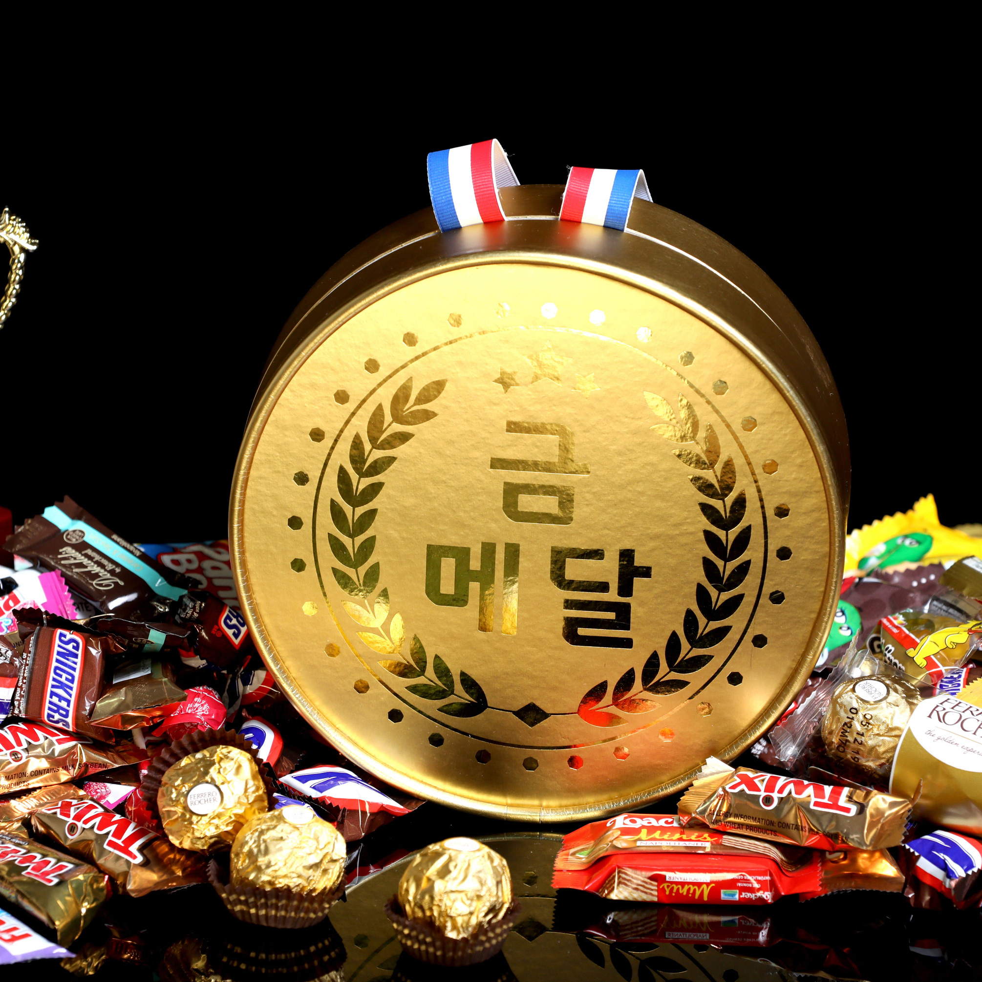금메달을 걸어줄게 금메달 초콜릿 선물세트 - 메인 이미지