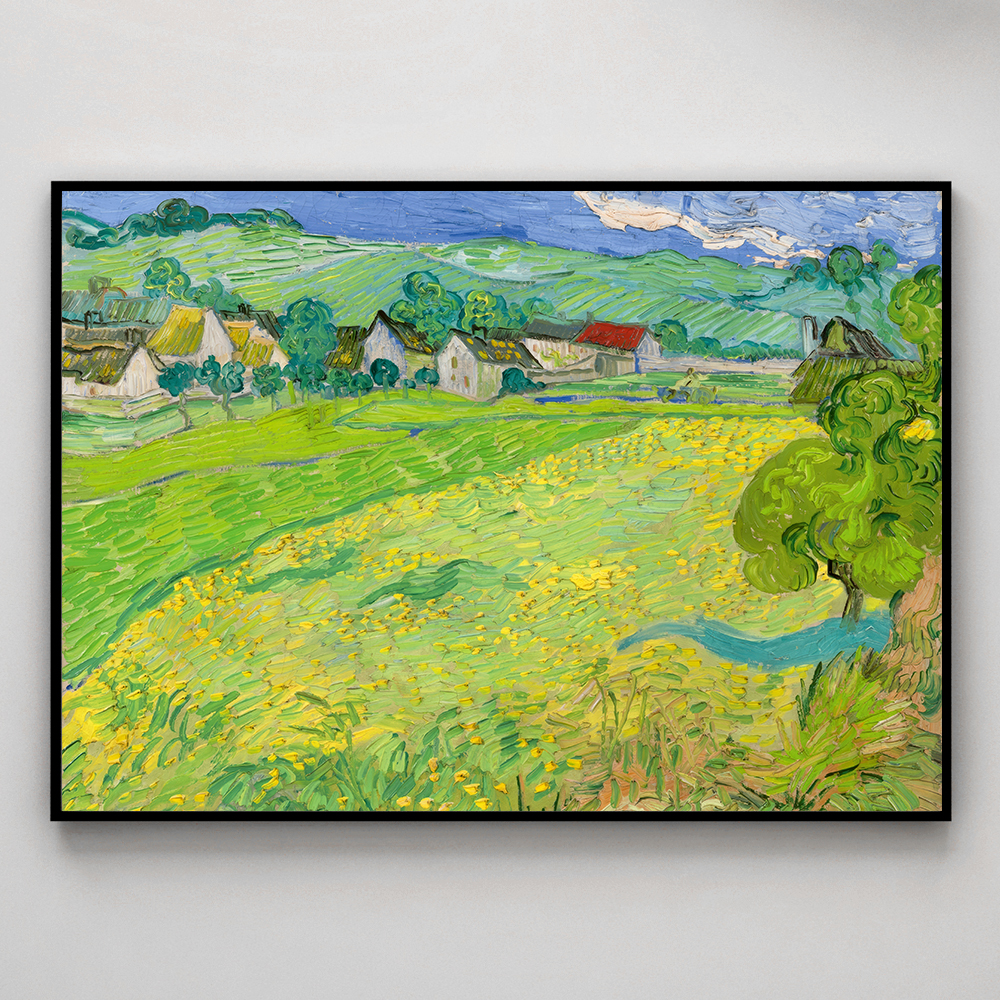 빈센트 반고흐 인테리어 그림 액자 포스터 명화 View of Vessenots - 상세 이미지 3