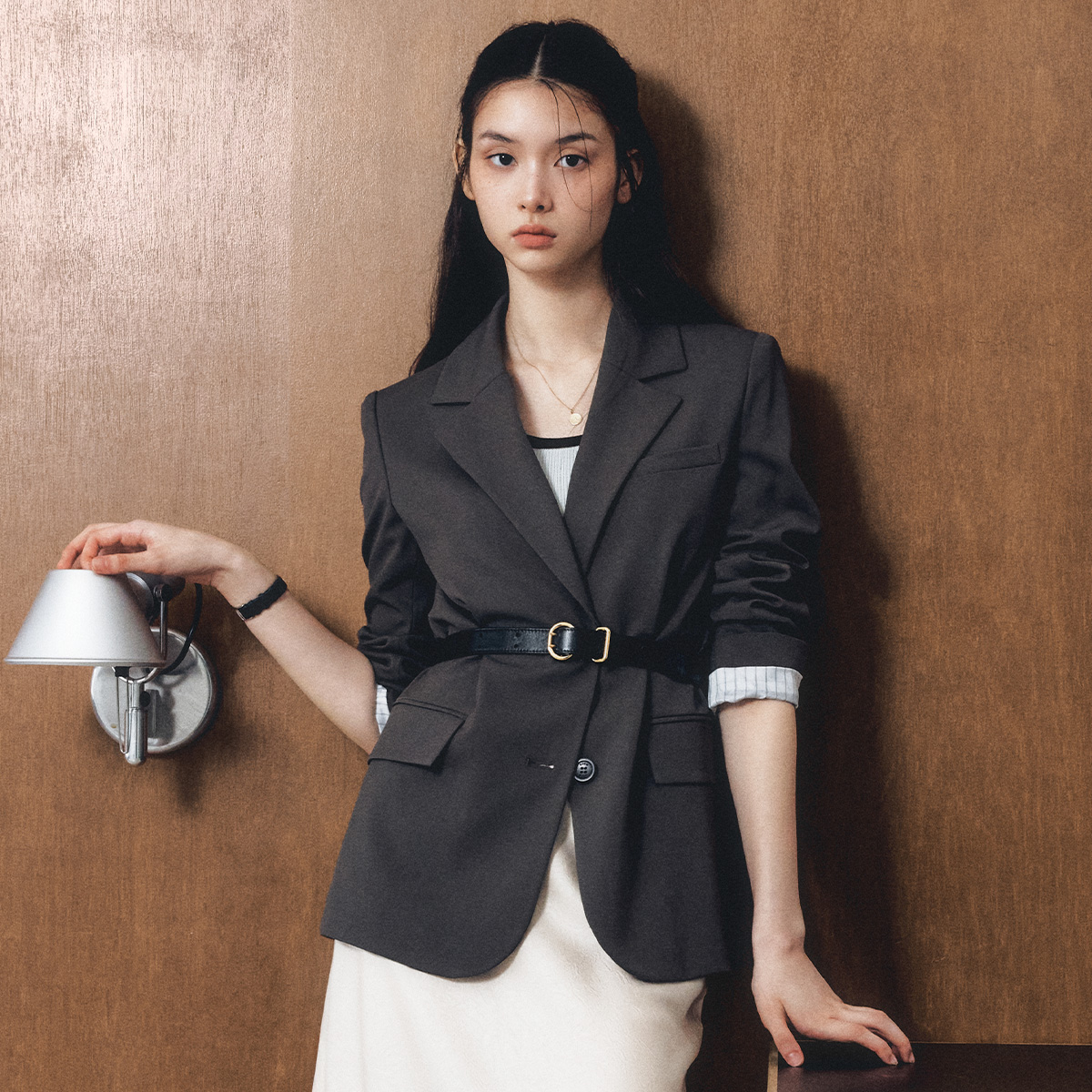 로엠 테일러드 자켓 RMJKF4TR15 제품 이미지