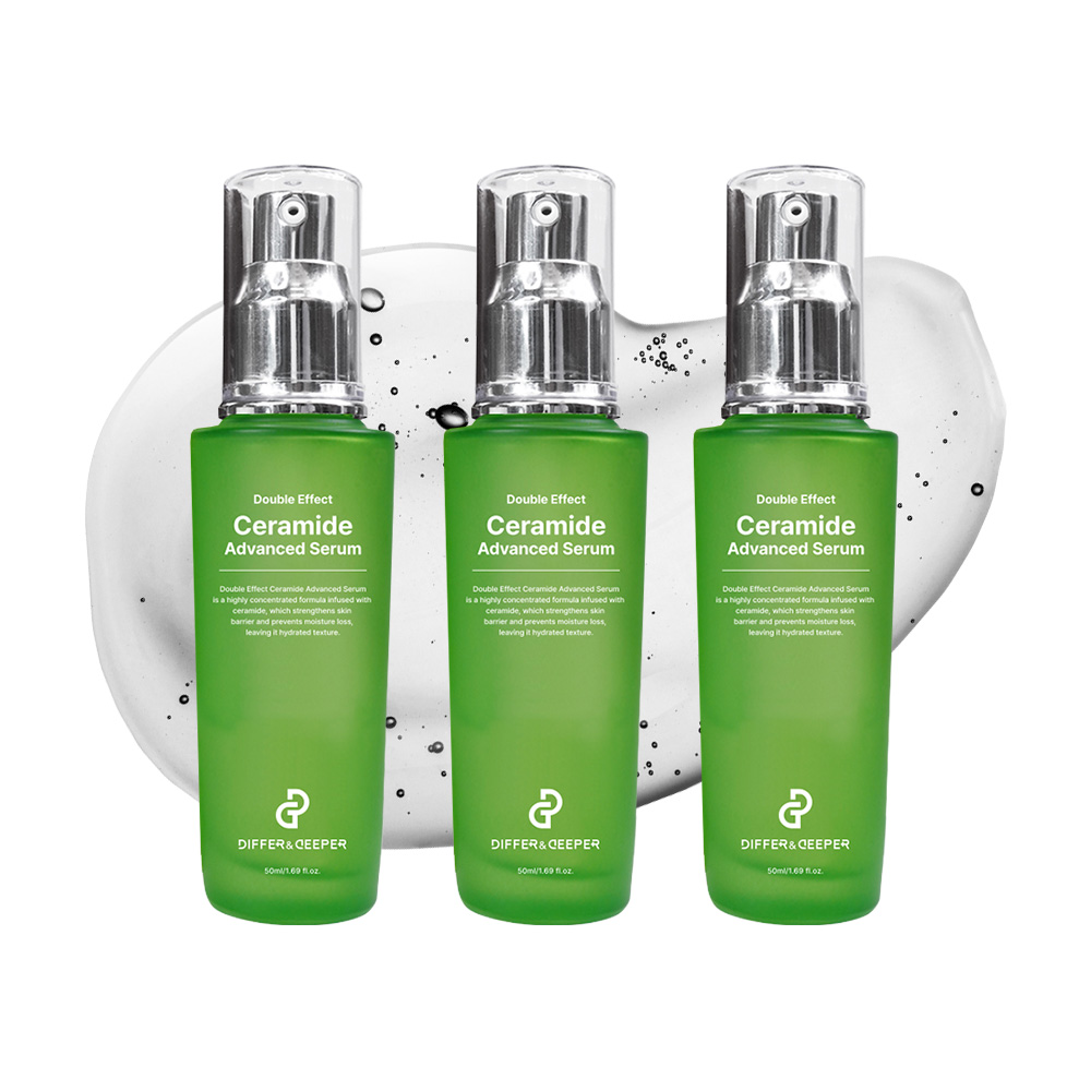 디퍼앤디퍼 더블이펙트 세라마이드 장벽 보습 고농축 세럼 50ml, 3개 - 상품 이미지