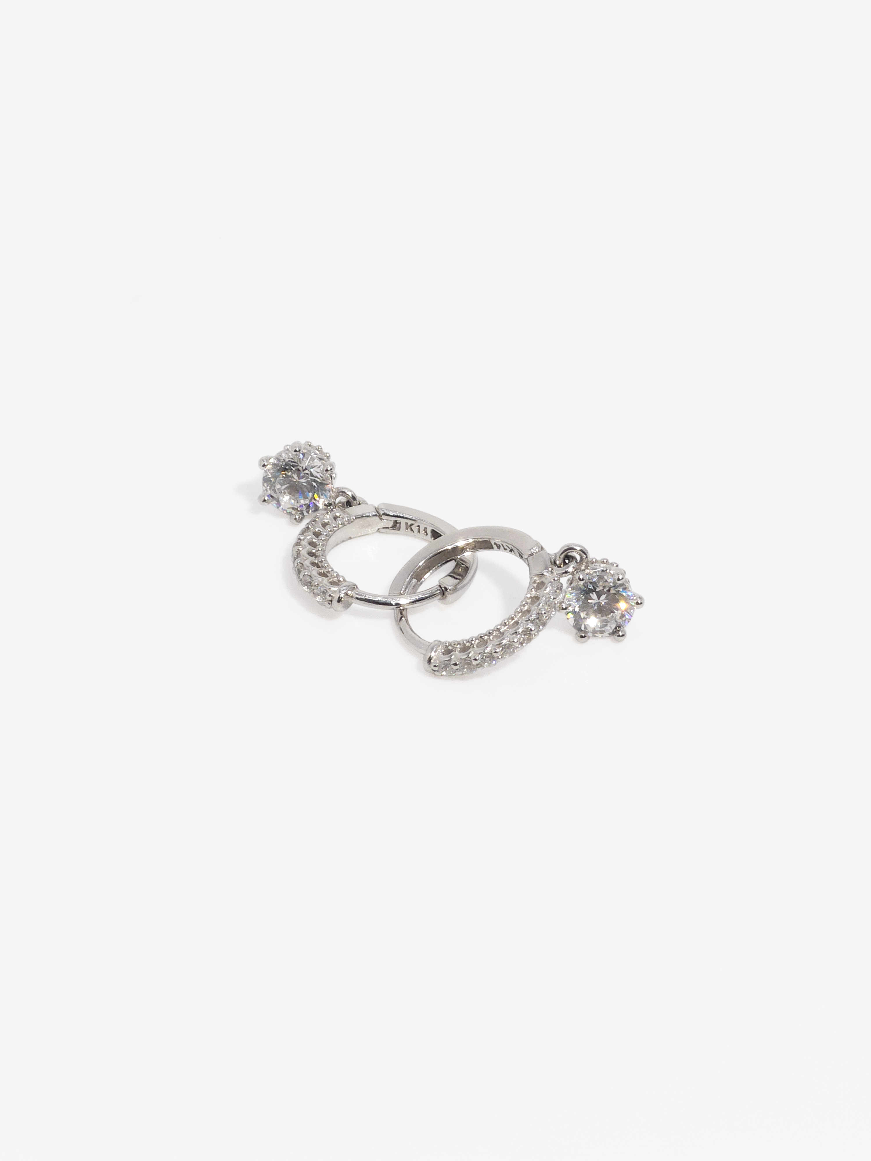 랩다이아 귀걸이 드레시 IGI 랩다이아몬드 D컬러 14k 18k - 상세 이미지 3