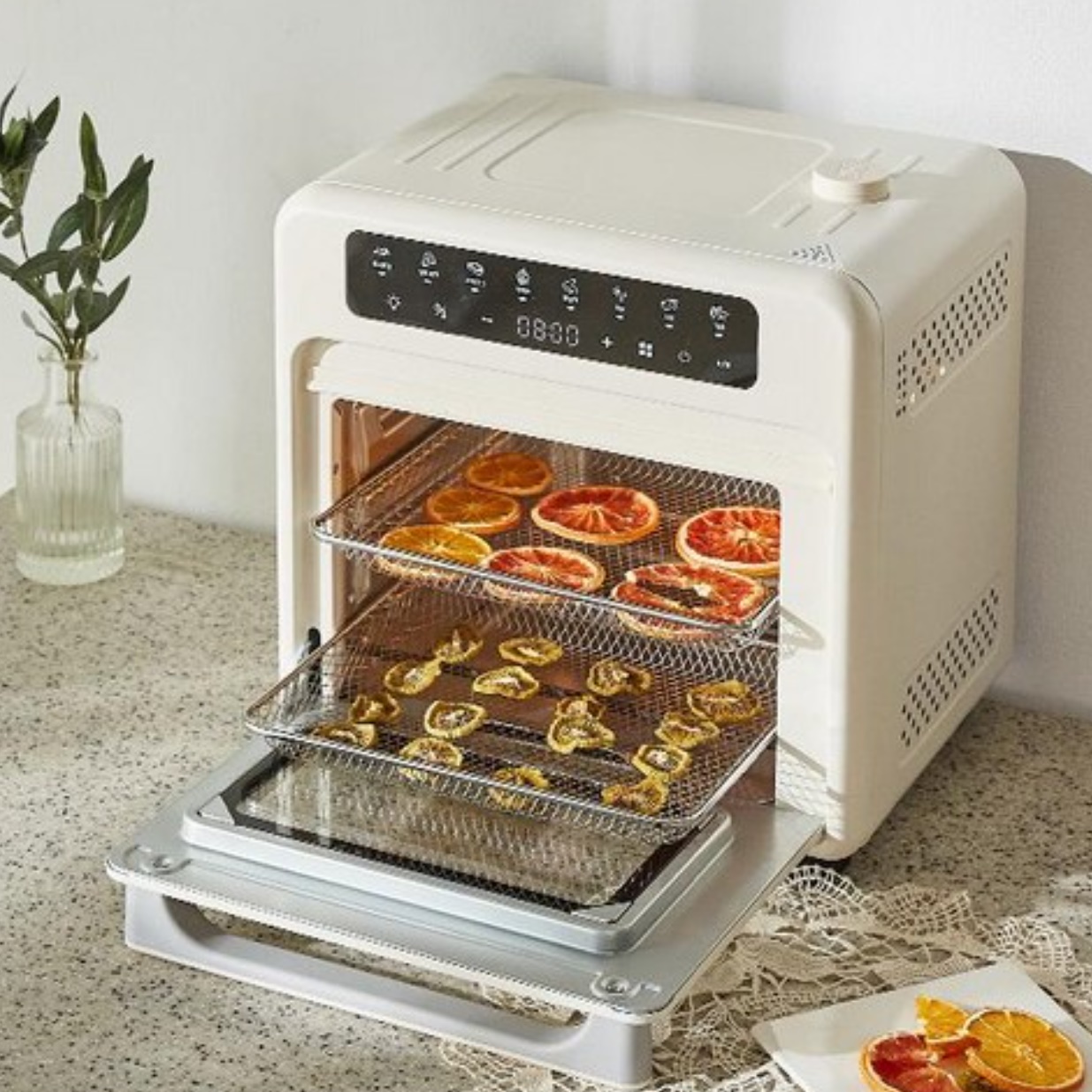 16리터 대용량 에어프라이어 오븐형 에어 프라이어기 군고구마 에어 후라이기