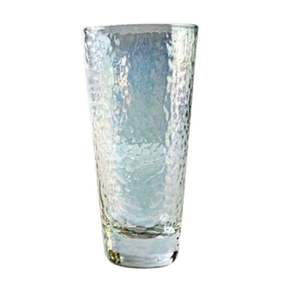 유리컵 글라스잔 카페컵 유리잔 홀로그램 물컵 440ml - 상품 이미지