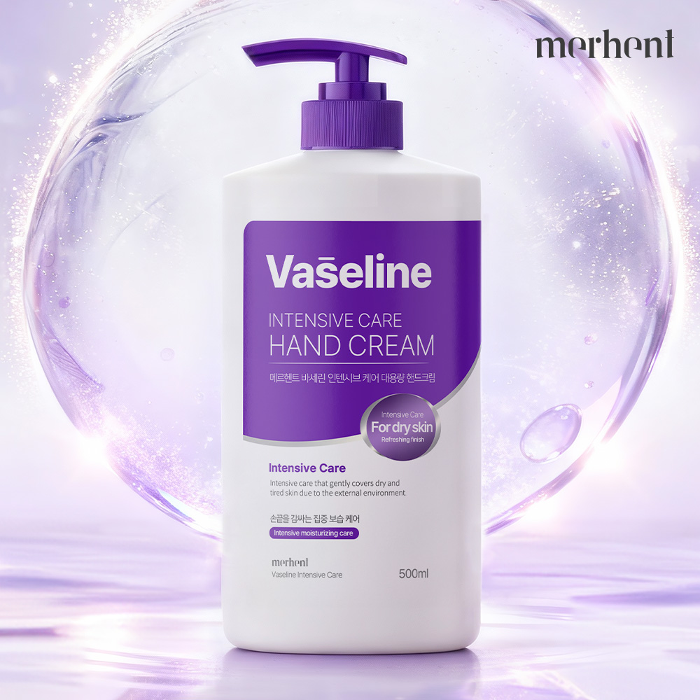 1+1 메르헨트 인텐시브 대용량 바세린 핸드크림 500ml 핸드로션 퍼퓸 고보습 향좋은