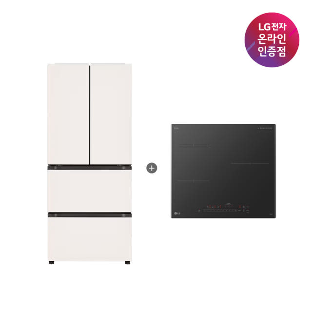 LG 디오스 오브제컬렉션 김치톡톡 + LG 디오스 인덕션