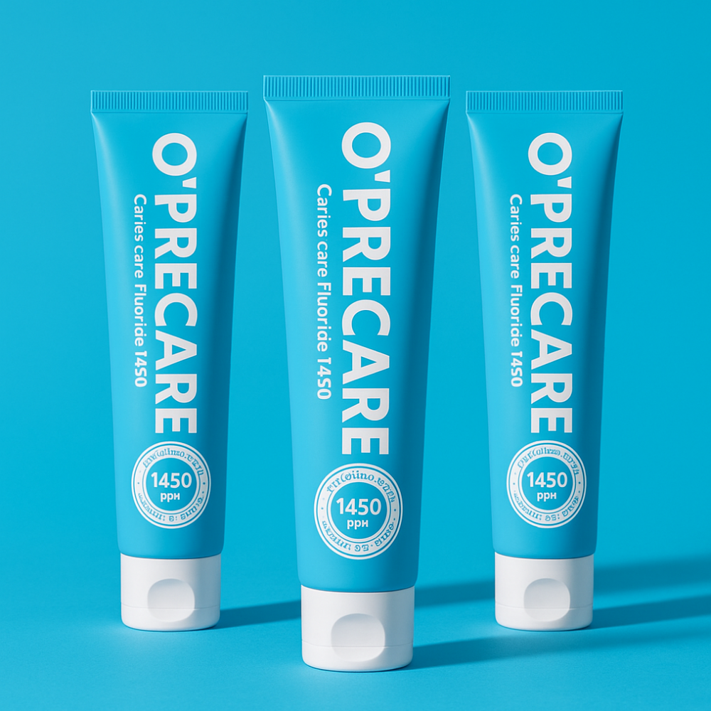3set 오프리케어 불소치약 1450ppm 고불소 치약 교정 임플란트