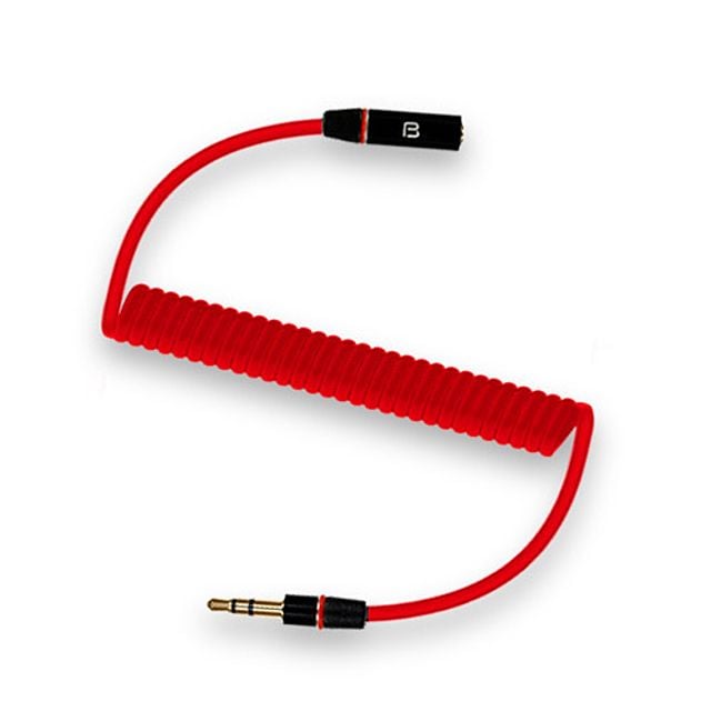 노트북 연장선 코일방식 고음질 SOUND COIL 케이블 블랙 - 메인 이미지