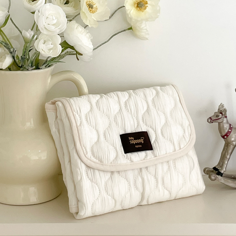 베이비소풍 휴대용 기저귀 패드 매트 갈이대 누빔