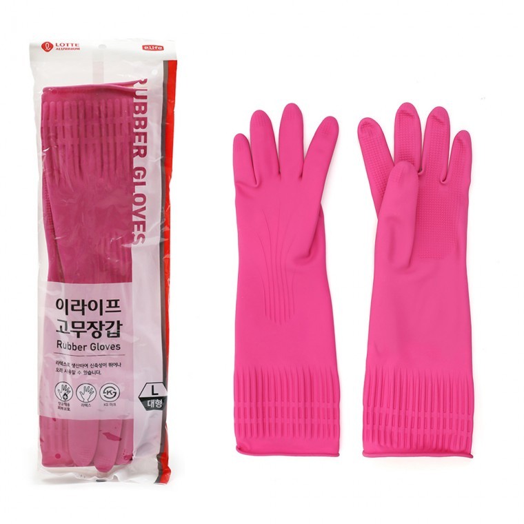 고무장갑 L 주방 설거지장갑 - 상품 이미지