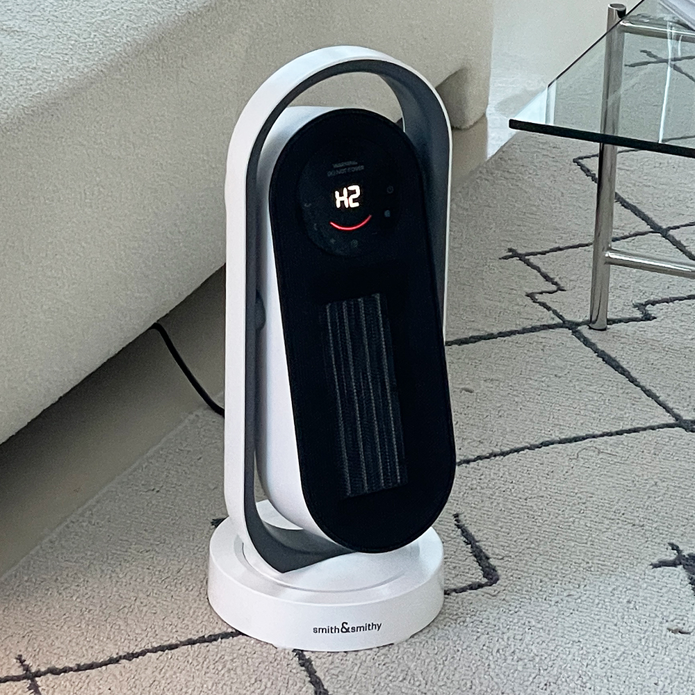 [한파대비 깜짝할인] 스미스앤스미시 온풍기 스윙베베 터치프로 히터 SMC-24 온풍히터 디지털