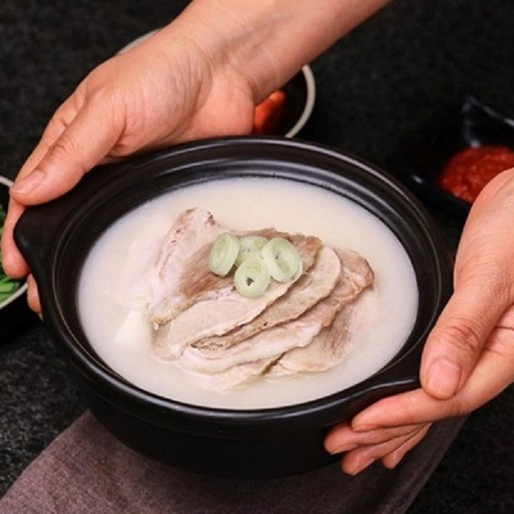 부산 돼지국밥 630g 양념장 소금 새우젓 세트 캠핑음식 국밥 2개 이미지 6