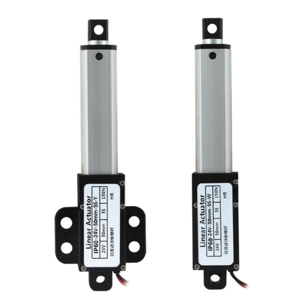 전기실린더 전동실린더 사양 유압 산업용 24V DC 스트로크 10mm 스트로크 10MM 망원경 길이 1cm 전원 공급 장치 DC DC12V 4mm/s-150N(15kg포스) - 상품 이미지