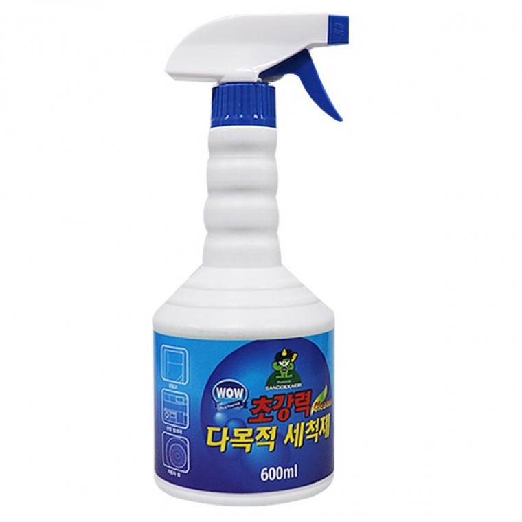 산도깨비 초강력 다목적 세척제 600ml -T 청소 세척제 세정제 세제 다목적세정제 다용도세정제 다용도세척 - 메인 이미지