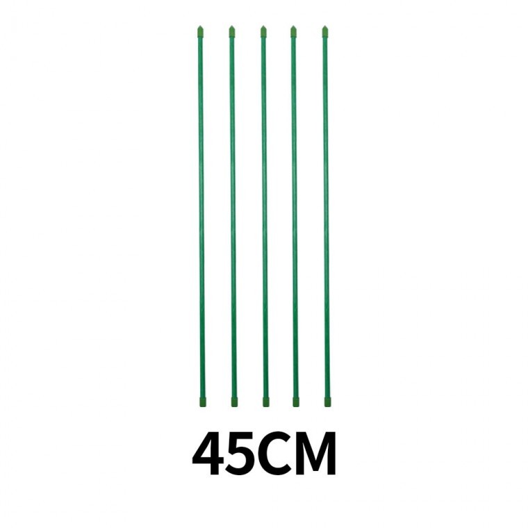 원예 일자형 식물지지대 식물 텃밭 지지대 45cm 10개 - 상품 이미지