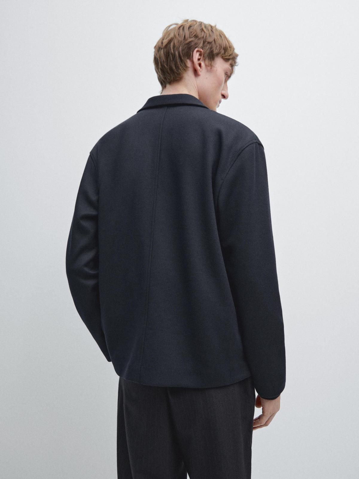 마시모두띠 테크니컬 버튼 포켓 오버셔츠 0575/156 NAVY BLUE - 상세 이미지 4