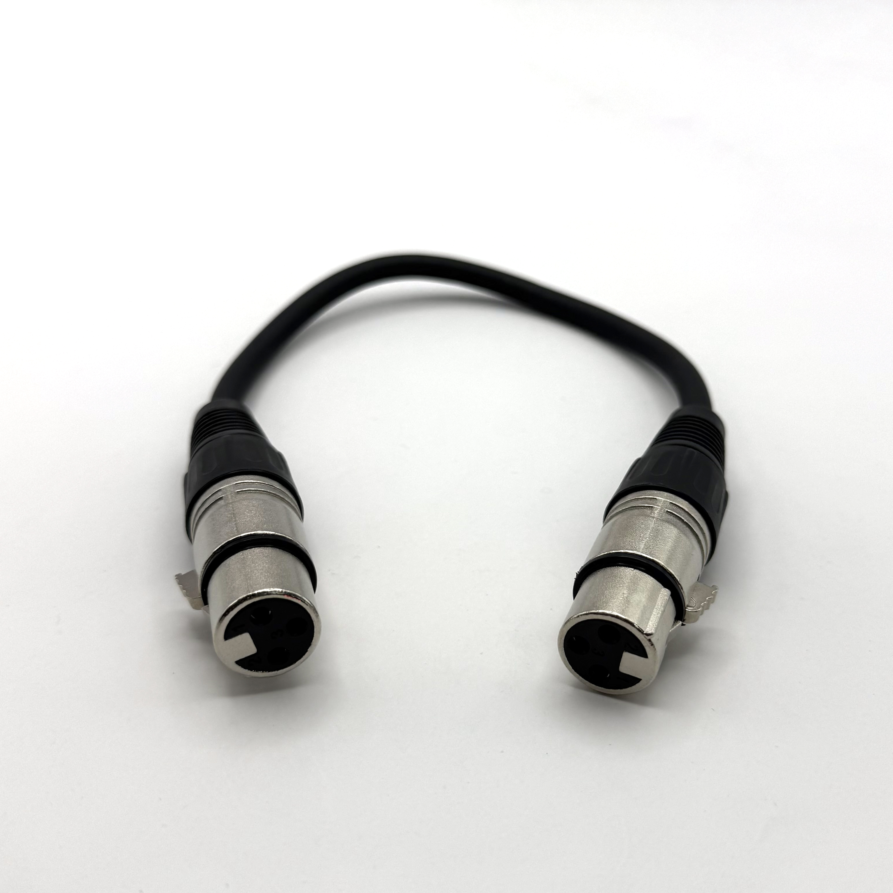 XLR 암 암 30cm 케이블 캐논잭 젠더 단자 짧은 마이크 스피커 오인페 연결 - 상세 이미지 3