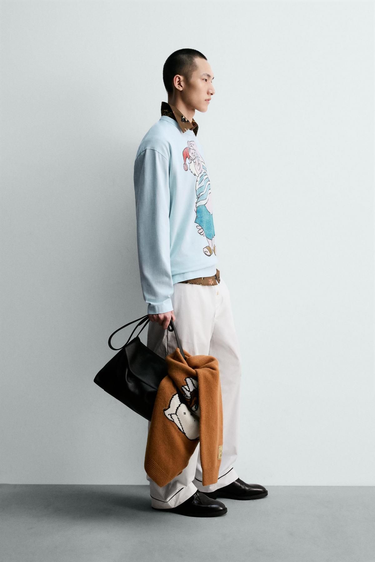 자라 미스터 스미 피터팬 티셔츠 X 해리 램버트 0962/387 LIGHT BLUE - 상세 이미지 5