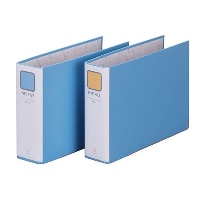 문화 파이프바인더 70mmx70mm 군타입 B872-7A 하늘 - 상품 이미지