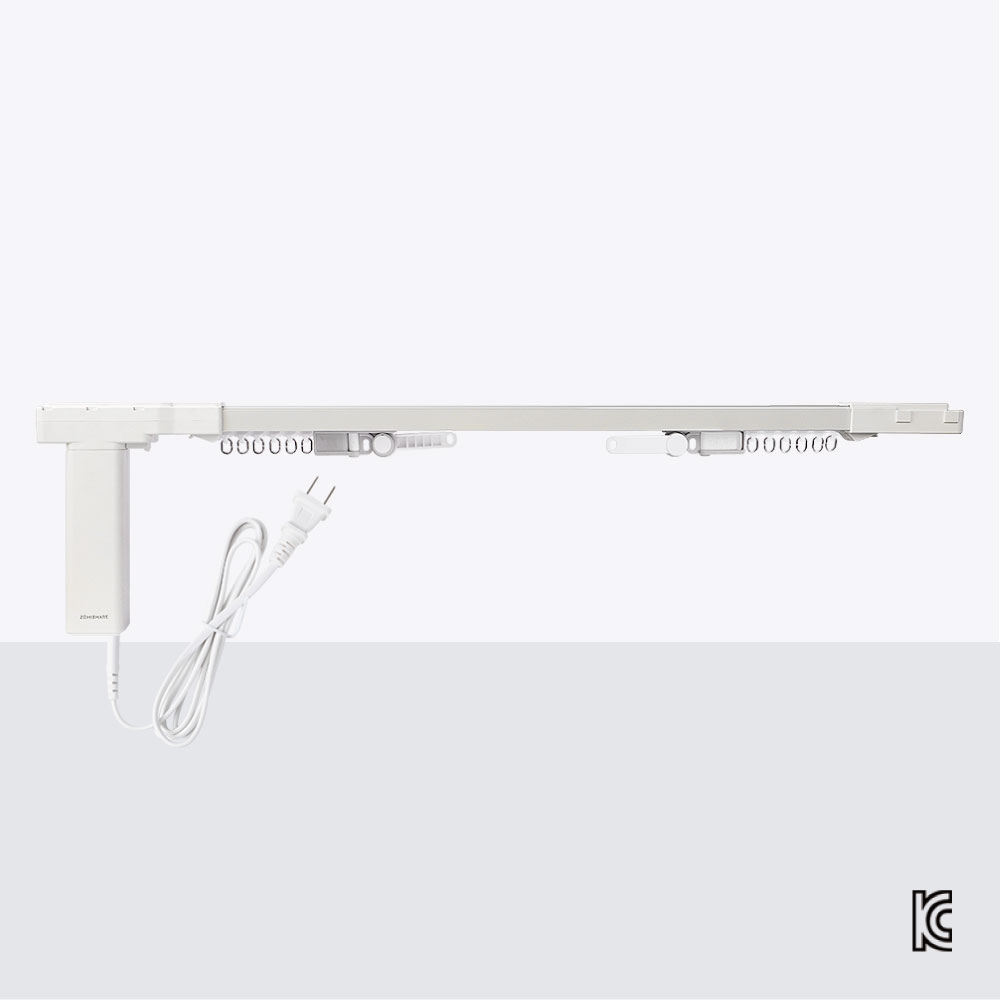 제미스마트 Matter 커튼 모터 ZM01 양방향 열림 - 삼성, 애플, 구글 호환