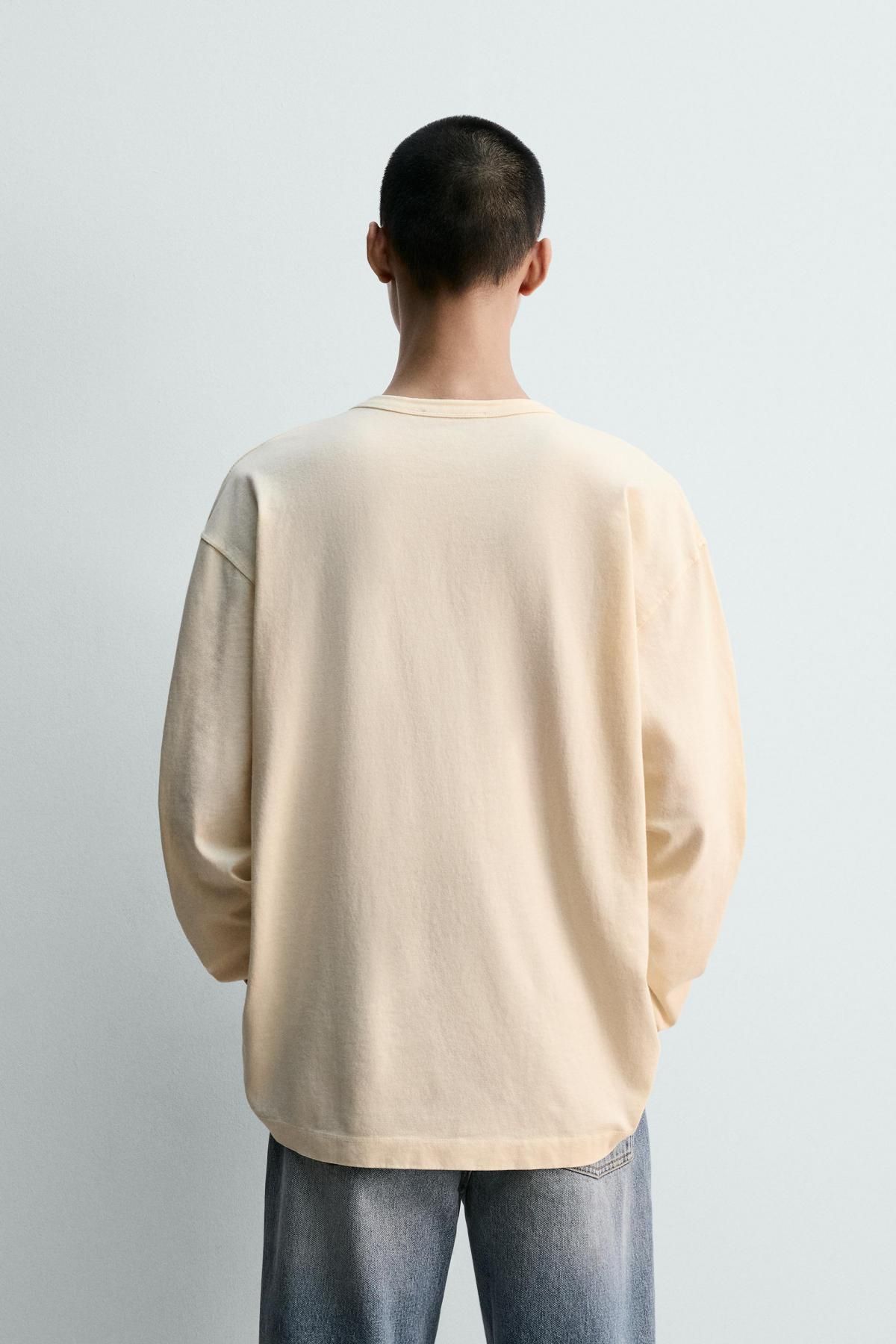 자라 나나 피터팬 프린트 티셔츠 X 해리 램버트 0962/385 OYSTER-WHITE - 상세 이미지 4