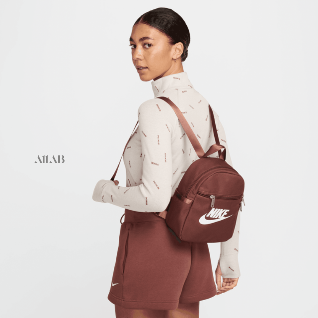 [국내매장판] 나이키 여성 미니 백팩 가방 중학생 고등학생 소풍 가방 여행 배낭 레드세피아(365)