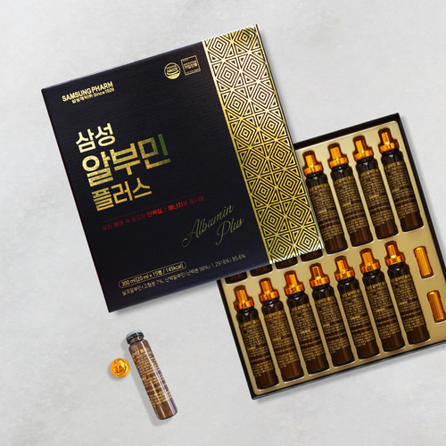 삼성제약 알부민 플러스 20ml x 15병 x 2 (선물 쇼핑백 포함) - 상세 이미지 3