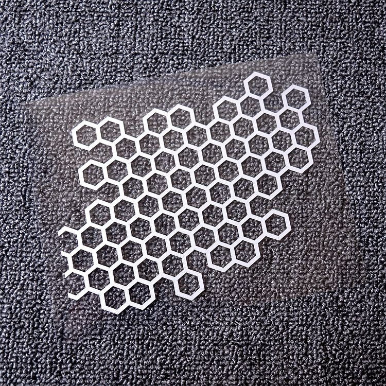 전동 오토바이 바디 반사 스티커 모터사이클 개조 장식 15.4x12.2cm 실버화이트 단일 - 상품 이미지