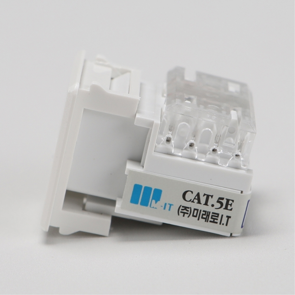 시스템박스용 RJ45 모듈러잭 CAT.5E 인터넷 8핀 10개 미래로아이티 - 상세 이미지 3
