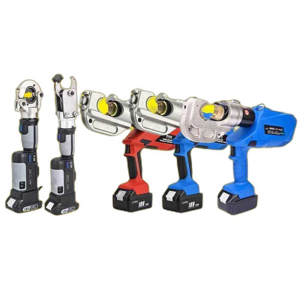 자동 전동 케이블 압착기 전선 크림핑 배선 전기 작업 EZ-120 리튬 산업용 (10mm) - 상세 이미지 2