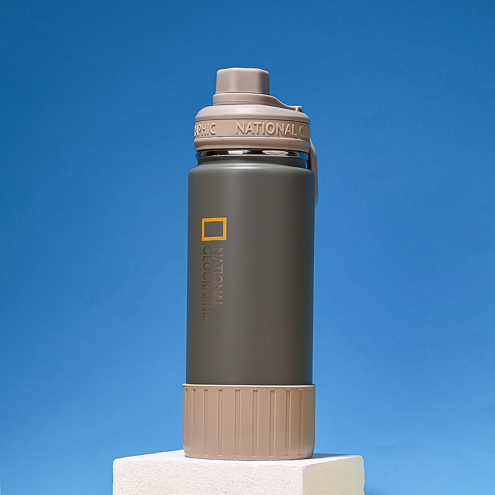 내셔널지오그래픽GT_Pro 이중스텐 스포츠텀블러600ml(밀리터리그레이) / NG9173 - 상세 이미지 2