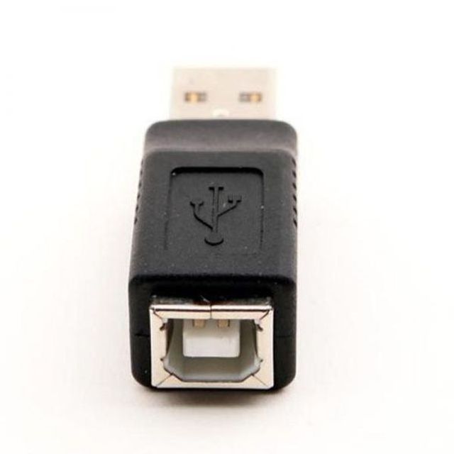 USB 젠더 USB B(F) USB A(M) 변환 연장 젠더 - 메인 이미지