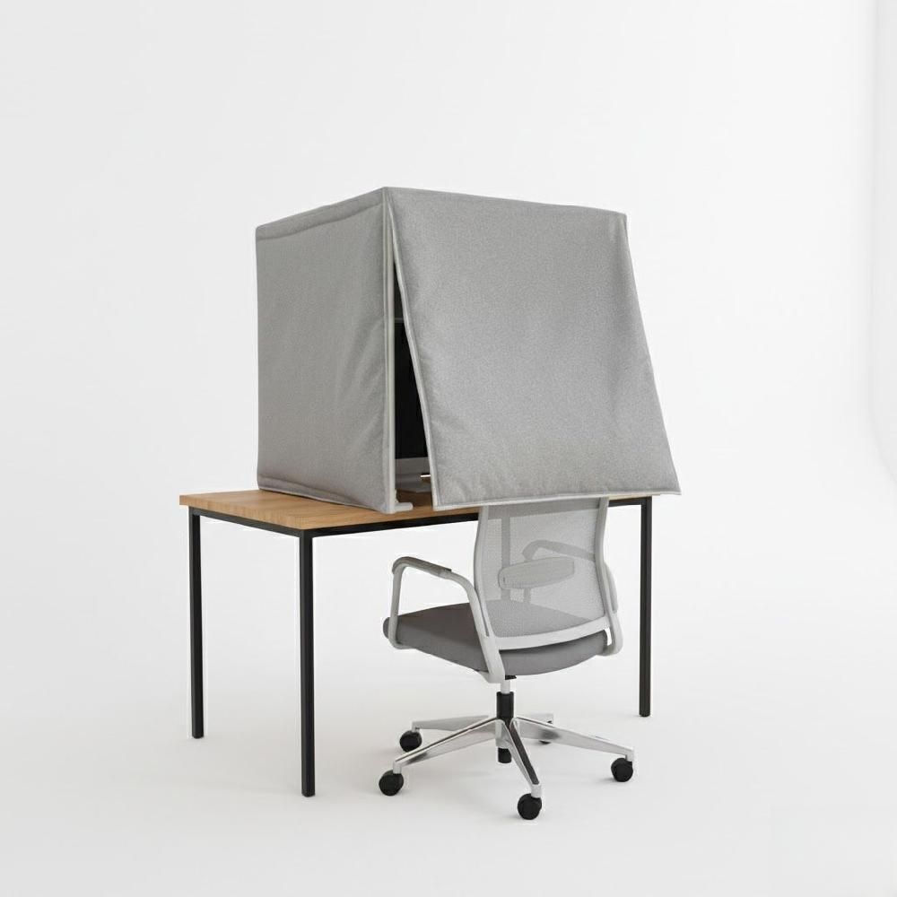 이동식 스튜디오 방음벽 차음 흡음판 녹음 부스 기본형 75x75x75cm