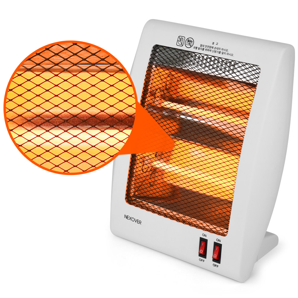 넥소버 전기히터 사무실 발난로 난방기 NXH-A100