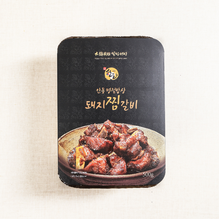 5분 완성 살밥가득 한돈 안동명절식 뼈갈비찜 500g - 상세 이미지 4