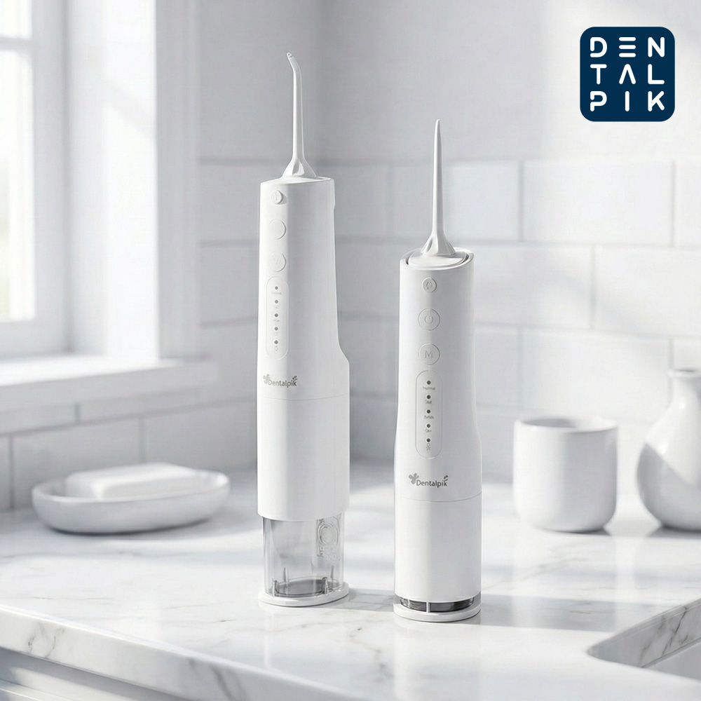 덴탈픽 FDA 휴대용 무선 구강세정기 360ml 물치실 치아 세척기 치간 워터 물 칫솔 제품 이미지