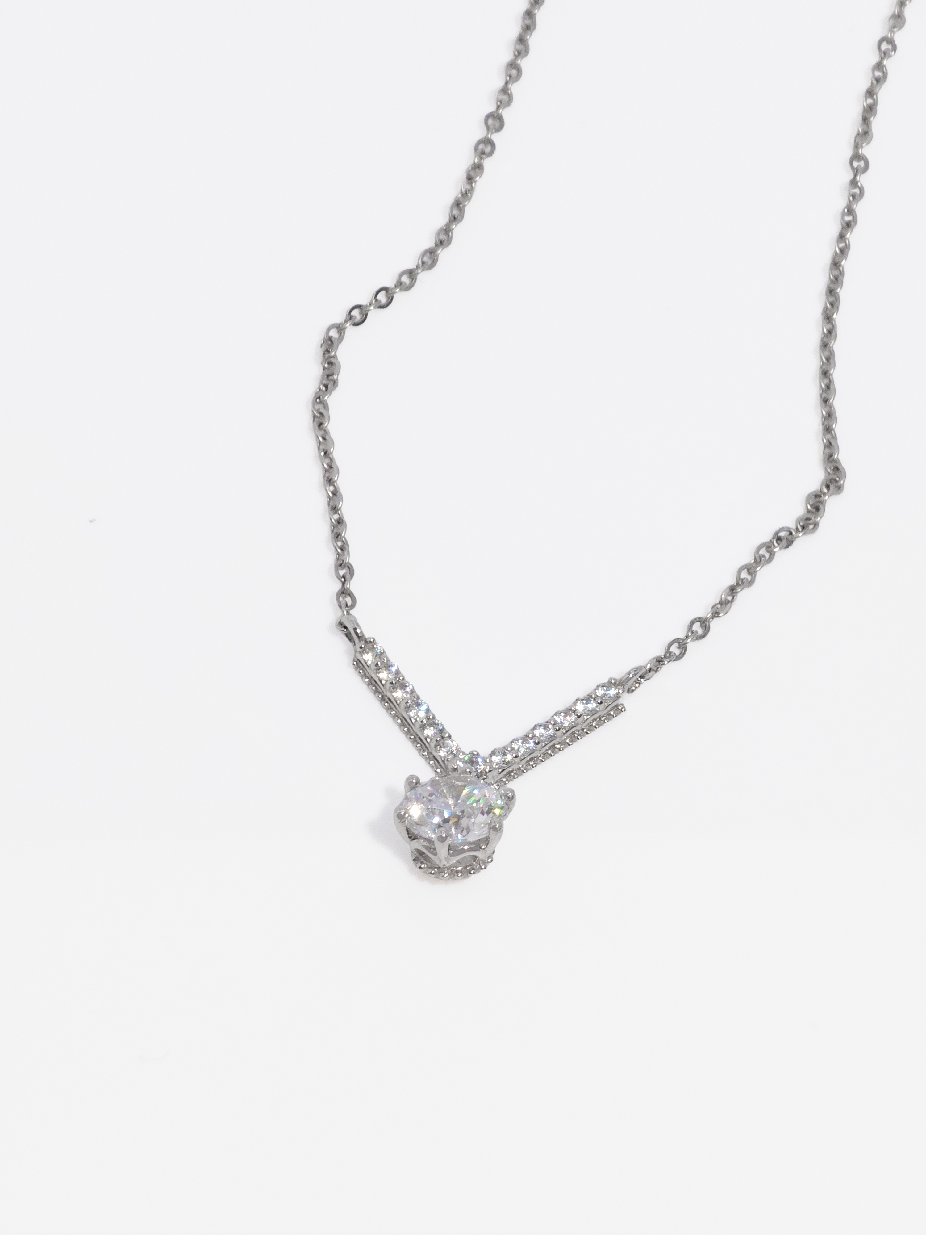 랩다이아 목걸이 드레시 IGI 랩다이아몬드 D컬러 14k 18k - 상세 이미지 4