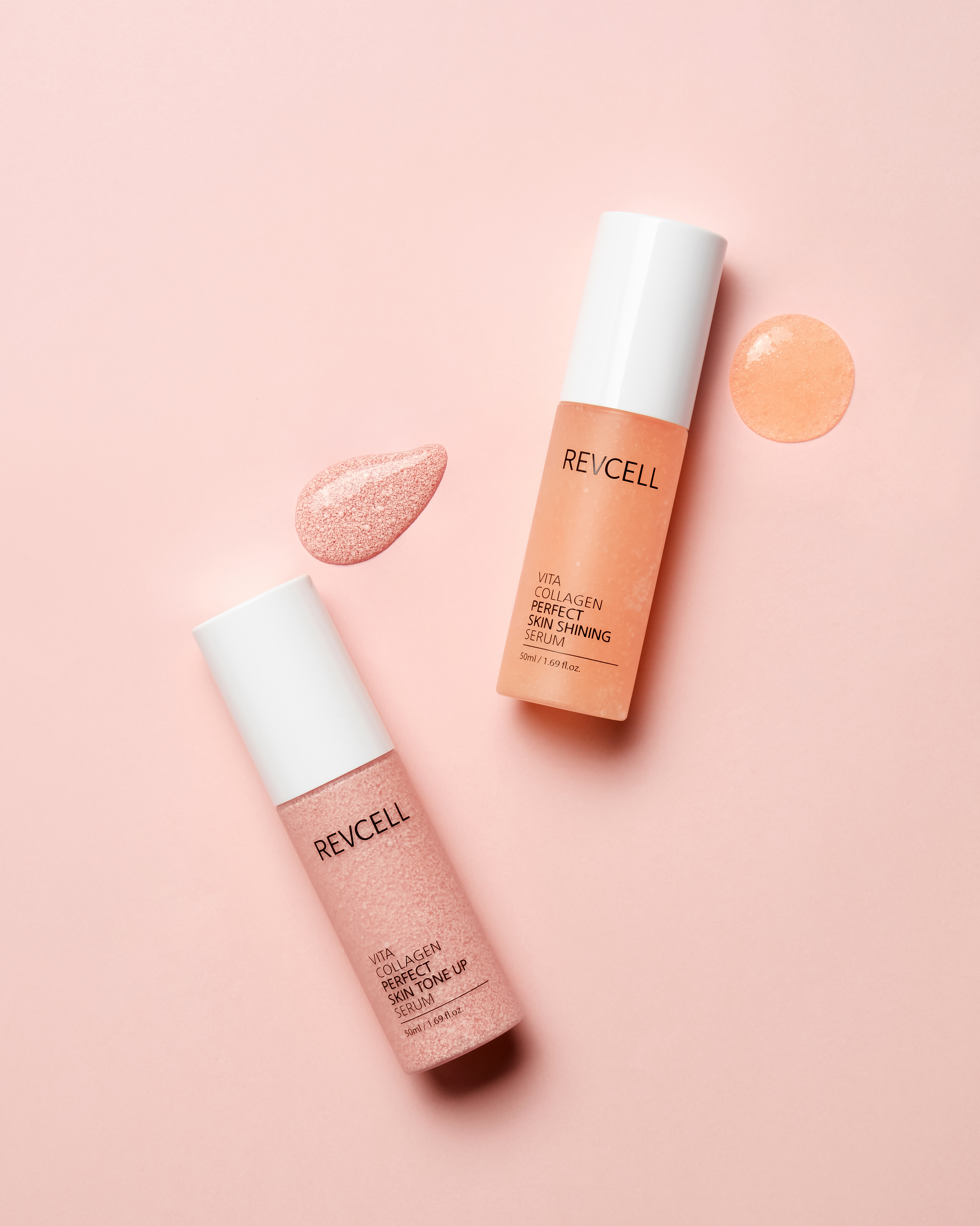 리브이셀 비타 콜라겐 퍼펙트 스킨 톤업 세럼 (50ml) 주름 미백 탄력 메이크업베이스 - 상세 이미지 3