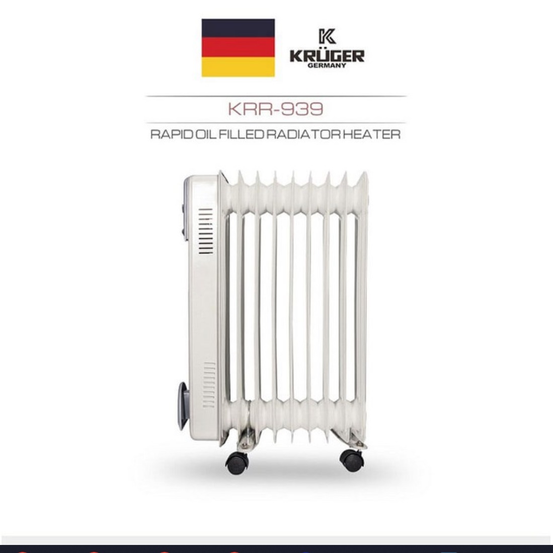 전기 라디에이터 9핀 라지히터 라지에타 라지에다 사무실 이동식 라디에이터