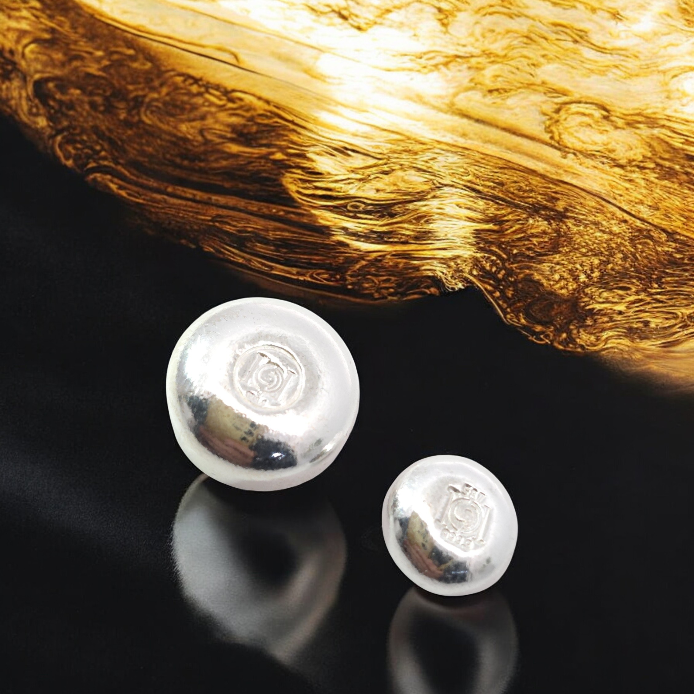 실버바 주물은 3.75G 10G 37.5G순은 999.9 FINE SILVER 콩알은 - 상세 이미지 4