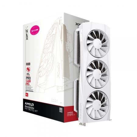 XFX XFX 라데온 RX 9070 XT QUICKSILVER WHITE D6 16GB
