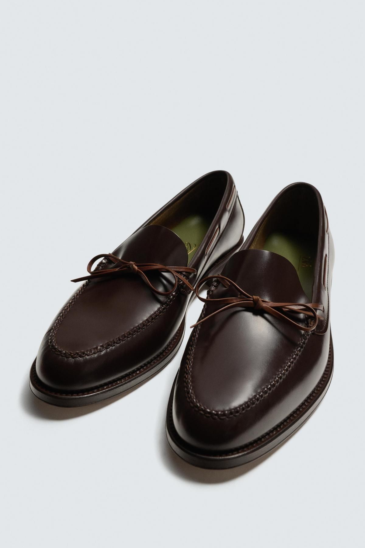 자라 클래식 가죽 로퍼 X 카스텔로 1920 2680/620 CHOCOLATE - 상세 이미지 2