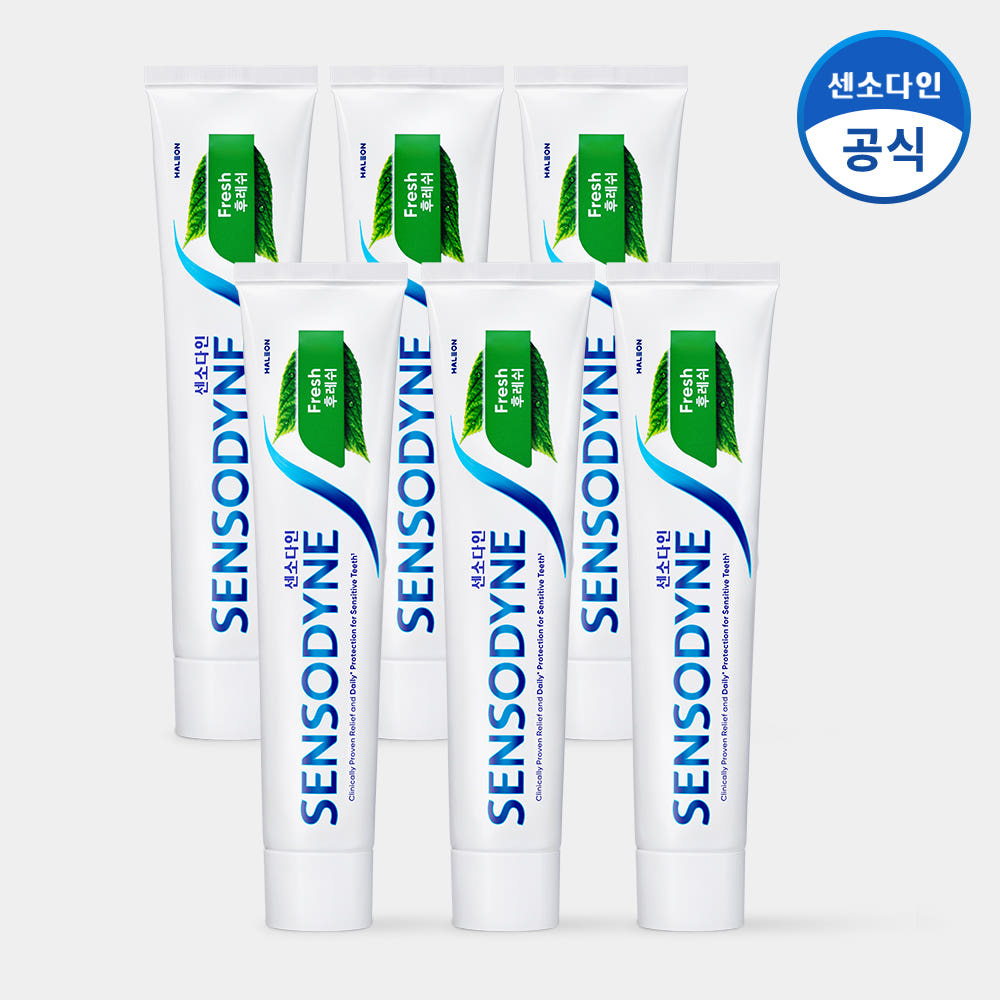 센소다인 후레쉬 6개